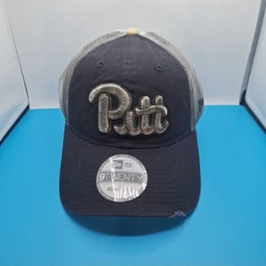 Pittsburgh Panthers Mütze Distressed New Era 9twenty Snapback Trucker Mesh Navy - Bild 1 von 7