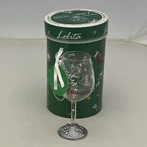 Mini copa de vino Lolita adorno de Navidad princesa tiara estrás con caja - Imagen 1 de 14