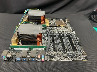 Asus Z10PE-D8 WS Intel Motherboard | Dual Socket FCLGA2011-3 MEM/CPU - Image 1 of 4