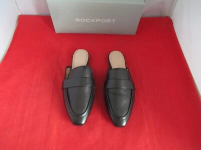 Mocasines ROCKPORT Total Motion Laylani Slide para mujer - negros - talla 7 EE. UU. - #644 Foto 1 de 4