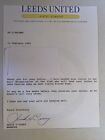 David O’Leary SIGNED Letter Leeds United Autograph Manager Football