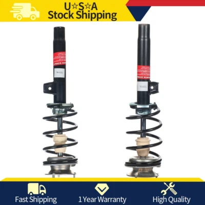 Juego completo de 2 piezas de puntales delanteros y muelles helicoidales Monroe para 07-13 BMW 328i 335i 128i Foto 1 de 3