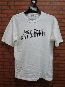 VINTAGE JEAN PAUL GAULTIER CLASSIC LOGO T SHIRT M - Picture 1 of 8