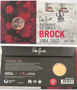 2023 Peter Brock Bathurst 1984 Holden VK Commodore PNC $1.10 x2 Ltd ..../2500 - Picture 1 of 2