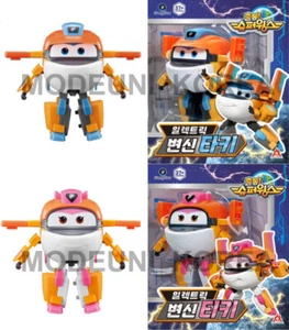 Super Wings Stagione 8 Elettrico TAKI & TIKI Trasformatore Robot Giocattolo 5 Pollici Ufficiale - Foto 1 di 12