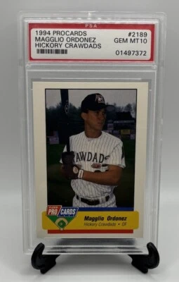 1994 Fleer ProCards #2189 Magglio Ordonez XRC rookie PSA 10 - Image 1 of 2