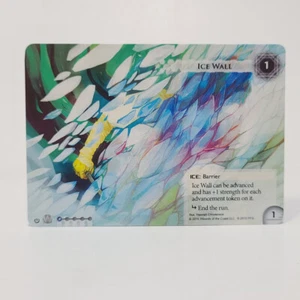 Tarjeta promocional ICE WALL juego organizado FFG Android Netrunner LCG - Imagen 1 de 1