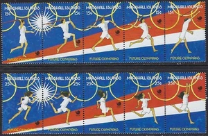 Marshall Islands - 2 MNH Strips of 5 #188 189.............43R.........D-726-x - Picture 1 of 1