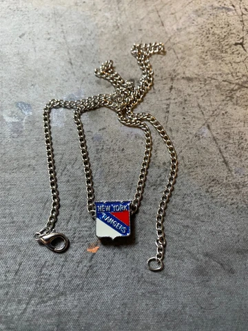 New York Rangers slide charm necklace Cover