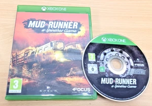 Mud Runner A Spintires Game Xbox One EXCELLENT (PLAYS ON SERIES X) - Picture 1 of 3