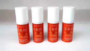 Sunday Riley CEO 15% Vitamina C Suero Iluminador 8 ml cada Lote de 4 = 32 ml - Nuevo - Imagen 1 de 3