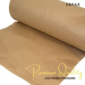 Honeycomb Kraft Paper Wrap Protective Packaging 500mm x 250m Roll 420m Stretched - Picture 1 of 4