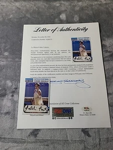 Natalie Portman Signed Cut Card Rare Star Wars PSA DNA Full Loa 1/1 Padme - Picture 1 of 6