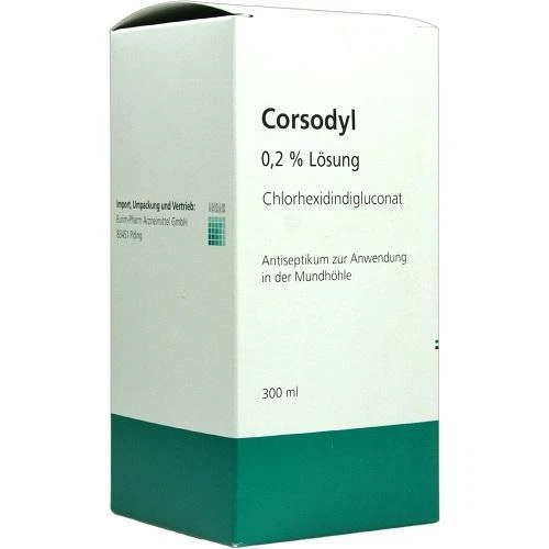 EURIMPHARM ARZNEIMITTEL GMBH CORSODYL Lösung 300ml PZN 1974282