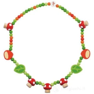 COLLANA PER BAMBINE DI LEGNO COLORATO - SEVI - DA 2 A 8 ANNI - Foto 1 di 10