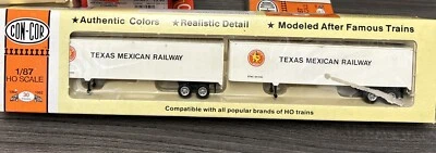 Con-Cor HO RTR #0004-008203 45’ Rivet Side Dry Van Texas Mexican NIB - Image 1 of 3