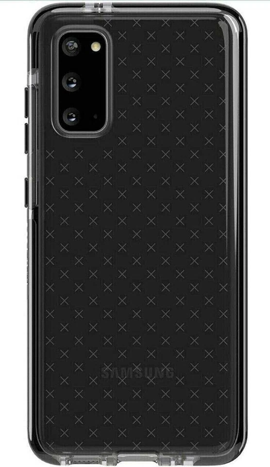 NEW Tech21 EvoCheck for Samsung Galaxy S20 (Smokey Black) Mix & Match Buttons - Imagem 1 de 4