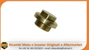 TAPPO SCARICO OLIO MOTORE PIAGGIO LIBERTY 50 125 1998 1999 2002 APRILIA DERBI - Foto 1 di 1