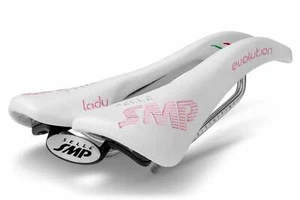 Selle SMP Evolution Saddle with Steel Rails (Lady White) - Picture 1 of 1
