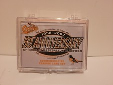 2007 Bluefield Orioles 50th Anniversary Grandstand commemorative card set