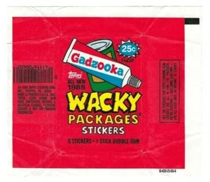 1985 Topps Wacky Packages Series WAX PACK WRAPPER 0-450-21-01-4 nombreux disponibles - Photo 1/1