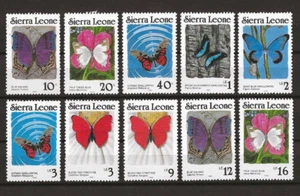 SIERRA LEONE 1987/89 SG 1028Bc/1035Bdda MNH - Picture 1 of 1