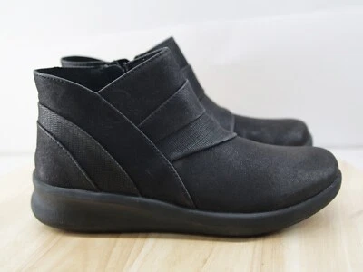 Cloudsteppers by Clarks Mujer Sillian 2.0 Tiro Negro Botines Talla 6 M Foto 1 de 4