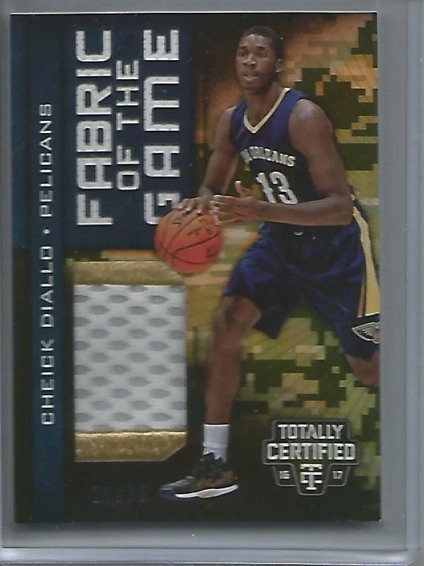 Cheick Diallo 16/17 Panini Totally Certified Game Used Jersey Patch #25/25 - Image 1 of 1