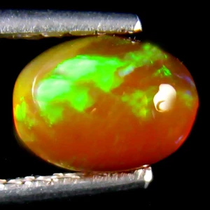 1.23 Ct TOP GRADE STUNNING GEM RAINBOW FLASHY NATURAL MULTICOLOR ETHIOPIAN OPAL - Picture 1 of 3