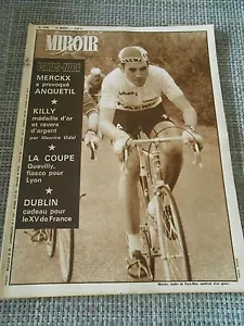 Le Miroir Sprint 1136 du 12/03 Merckx Anquetil Killy Coupe Quevilly Lyon - Picture 1 of 1