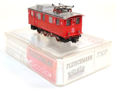Fleischmann 7307, E-Lok Zahnradbahn PZB Z06 ✅  Spur N in OVP. Geprüft! - Bild 1 von 4