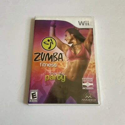 Zumba Fitness (Nintendo Wii, 2010) Videojuego Únete a la Fiesta Entrenamiento Clasificado E Foto 1 de 3