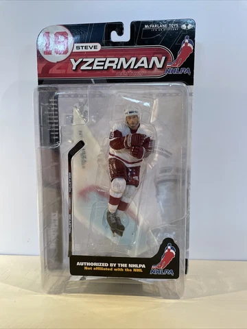 Steve Yzerman NHLPA McFarlane Sports Picks NHL Action Figure NIB NIP 2000 Hockey Cover