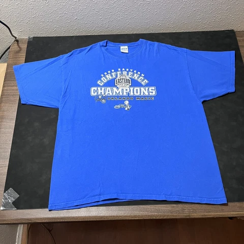 Vintage Orlando Magic Shirt Dwight Howard NBA Finals Conference Champions Shaq Cover