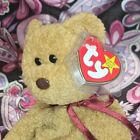 CURLY the Brown Bear ✨️nice! MWMT Mint✨️ original Vintage TY Beanie Baby Plush