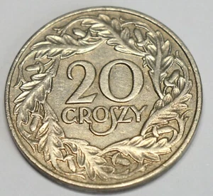 POLAND 20 GROSZY 1923 OLD COIN (COMBINED SHIPPING) - Picture 1 of 2