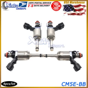 NEW CM5EBB Fuel Injectors 4pcs For Ford Focus 2.0L L4 EcoBoost GDI 2012-2015 - Picture 1 of 11