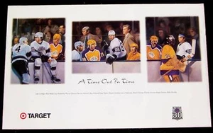PÓSTER DE HOCKEY DE LOS ANGELES KINGS 30 ANIVERSARIO NHL - Imagen 1 de 1