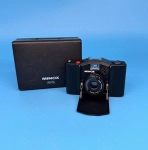 Minox 35 EL analoge Kompaktkamera 35 mm mit Objektiv Minotar f/2,8 originalverpackt – getestet - Bild 1 von 12