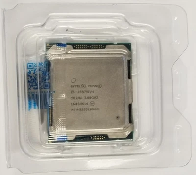Intel E5-2687WV4 XEON Processor (CPU) SR2NA FCLGA2011 Socket-R Support NEW Ship! - Image 1 of 4