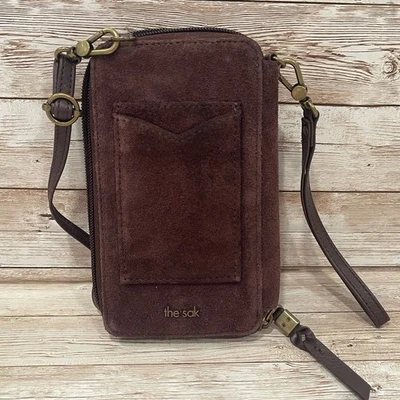 Bandolera de gamuza marrón chocolate The Sak Foto 1 de 4