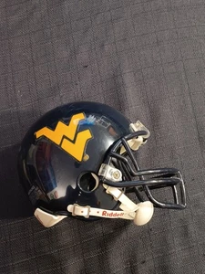 West Virginia Mountaineers NCAA Riddell Mini Football Helmet 3 5/8" - Picture 1 of 7