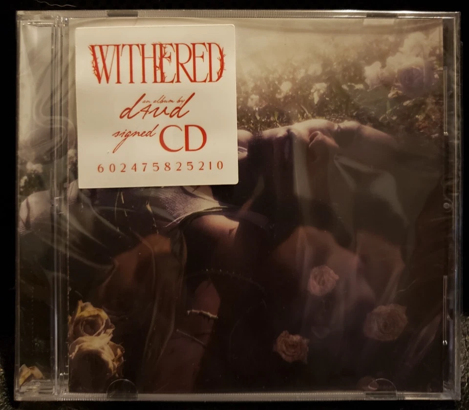 D4VD **WITHERED **BRAND NEW FACTORY SEALED CD STAR SIGNED INDIE ONLY - Image 1 of 1