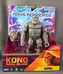 2025 MonsterVerse Kong Skull Island Ferocious Kong Posable Figure NEW Playmates - Picture 1 of 8