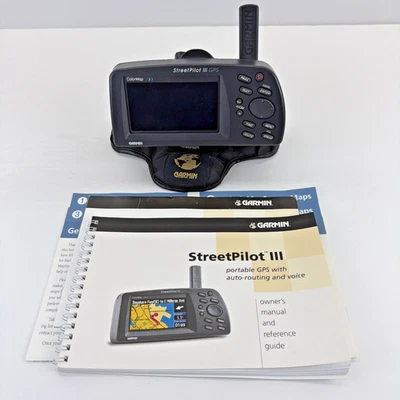 Garmin StreetPilot ColorMap GPS with Manual & Mount AS-IS Bundle - Image 1 of 4