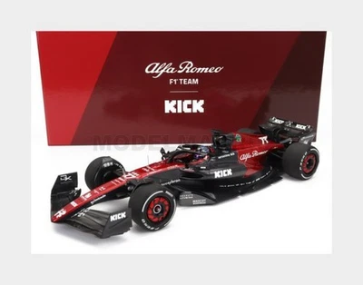 MINICHAMPS 147230177 ALFA ROMEO - F1 C43 TEAM STAKE N 77 AUSTRALIAN GP 2023 VALT - Immagine 1 di 2