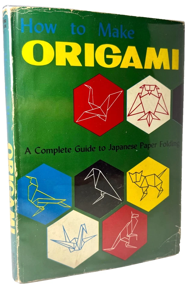 Как сделать оригами, Isao Honda 1959 в твердом переплете с DJ в майларе, очень хорошо - Изображение 1 из 4