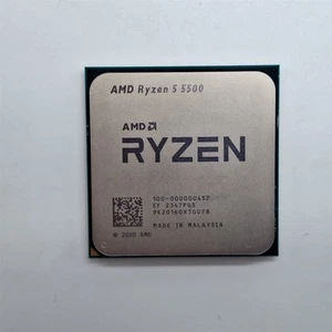 AMD Ryzen 5 5500 6-Core, 12-Thread Unlocked Desktop Processor -NOT WORKING- - Photo 1/5