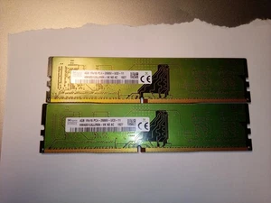 HYNIX 4GBX2 (8GB) PC4-2666V hma851u6jjr6n - Picture 1 of 1
