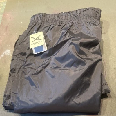 Pantalones Arctix Storm Rain Nylon Shell 4XL Negro Repelente al Agua Foto 1 de 2